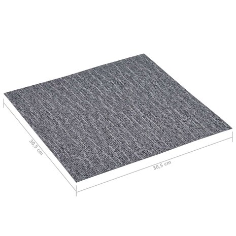 Vloerplanken Wit en Grijs 5,11 m&sup2; 55 st PVC 5