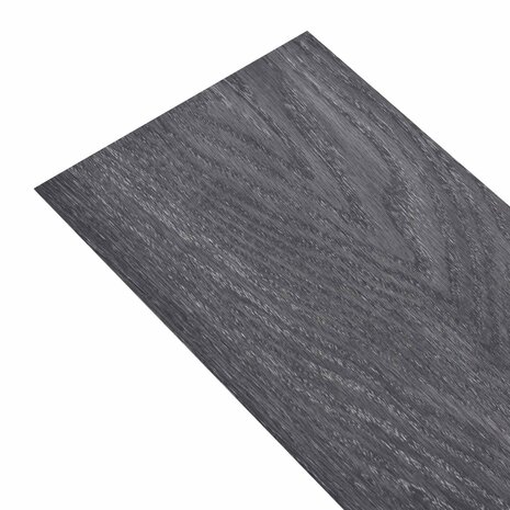 Vloerplanken Zwart en Wit 2,51 m&sup2; 18 st PVC 2