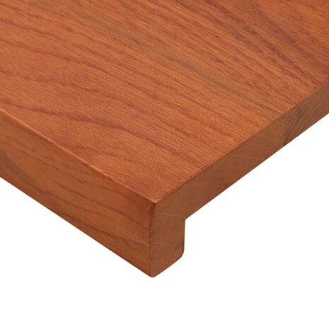 traptreden 2 st 70 x 25 x 2 cm Bruin Massief Eikenhout 6