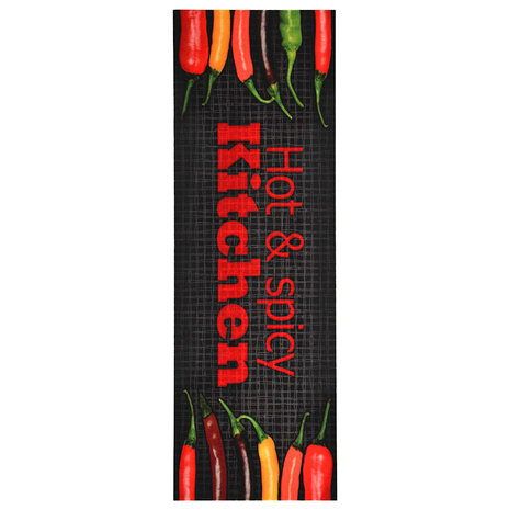 Keukenmat wasbaar Hot&Spicy 45x150 cm 1