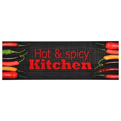 Keukenmat wasbaar Hot&Spicy 45x150 cm 2