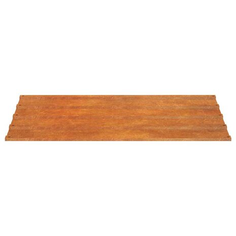 Dakpanelen 36 st 60x44 cm cortenstaal roestig 5