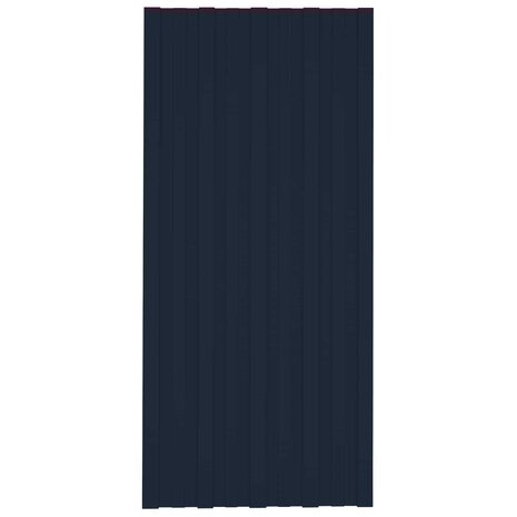 Dakpaneel 12 st Antraciet 100 x 45 cm Verzinkt staal 2