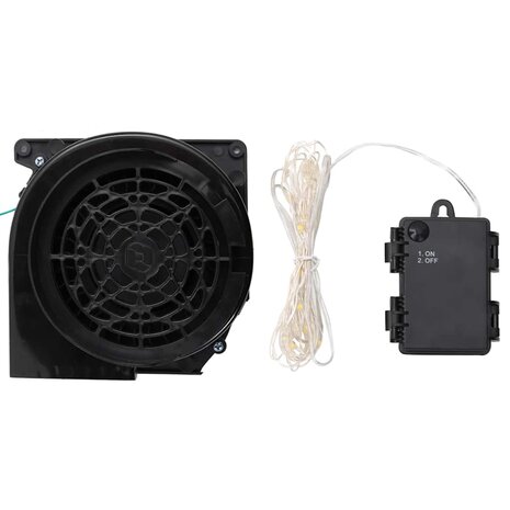 Sneeuwpop opblaasbaar met LED's 805 cm 7