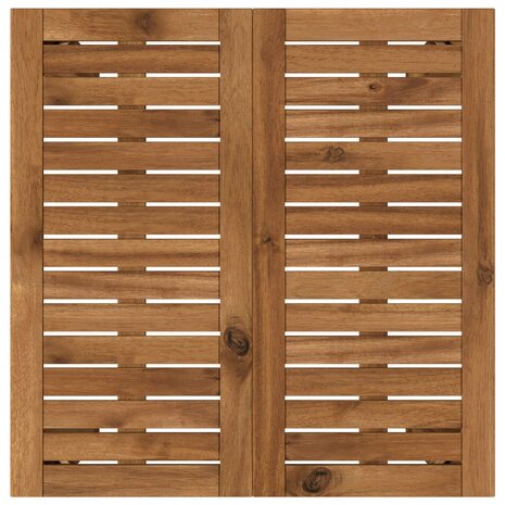 Tuin Bartafel Naturel 60 x 60,5 x 105 cm Massief Acaciahout 4