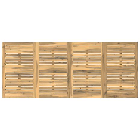 Tuin Bartafel NAARDEN Witgewassen 196 x 80,5 x 105 cm 5