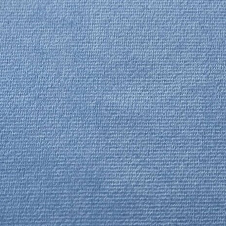 Kinderbank 2-zits zacht pluche blauw 7