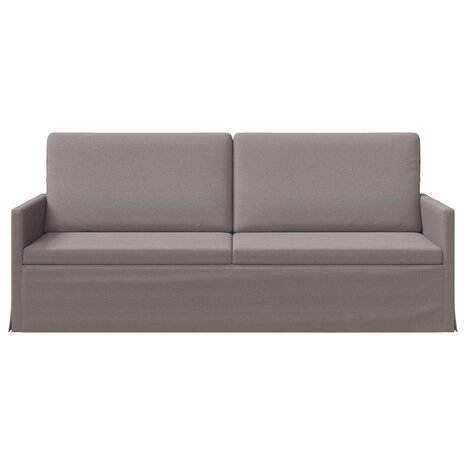 3-Zitsbank Taupe 190 x 81 x 82 cm Stof 3