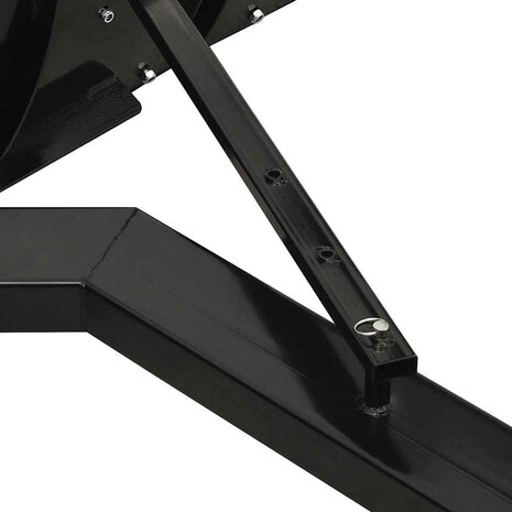 Sneeuwploeg voor heftruck 200x48 cm zwart 8