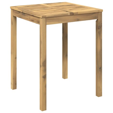 Tuintafel Witgewassen 60 x 60,5 x 75 cm 2