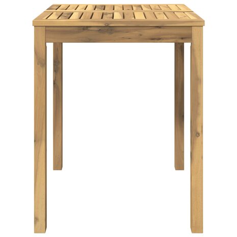 Tuintafel Witgewassen 60 x 60,5 x 75 cm 3
