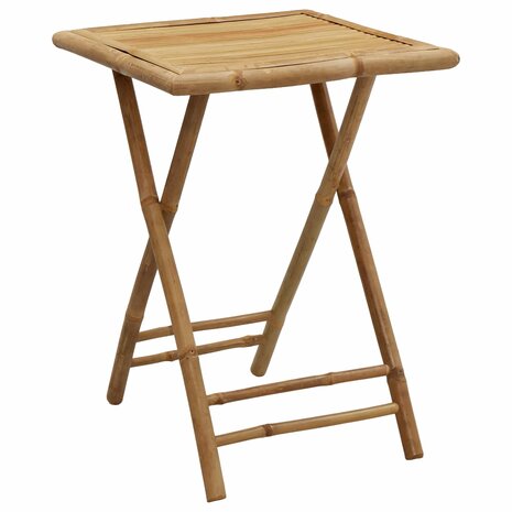 Vouwbare tuin eetset 3 st Naturel Bamboe 4