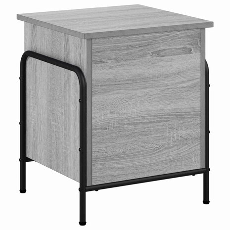 Opbergbox Grijs Sonoma 80 x 40 x 49,5 cm Bewerkt hout 2