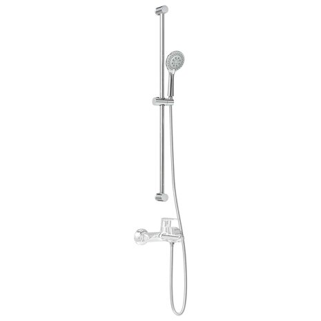 Douchesysteem set Chroom 100 cm Roestvrij staal 3
