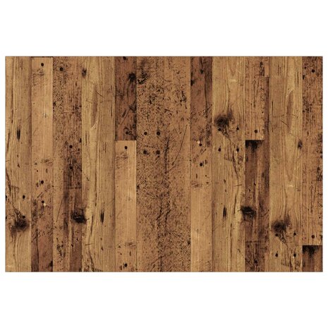 Uitschuifbare eettafel 120 x 81,5 x 75 cm Bewerkt hout Oud hout 8