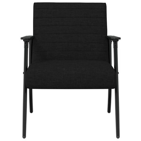 Fauteuil Zwart 59 x 75 x 78 cm Stof 4