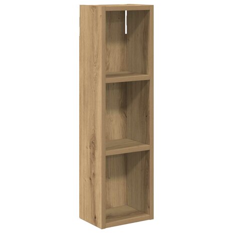 Badkamerwandkast Artisanaal eiken 20 x 14 x 70 cm 2