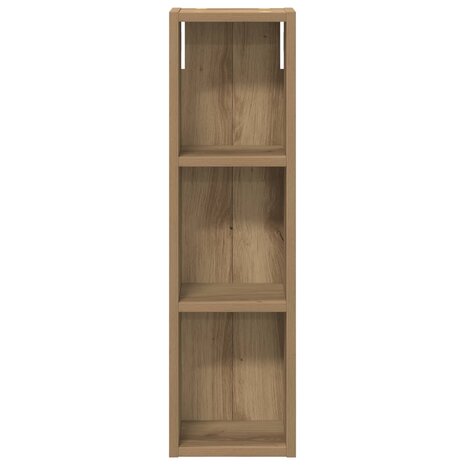 Badkamerwandkast Artisanaal eiken 20 x 14 x 70 cm 6