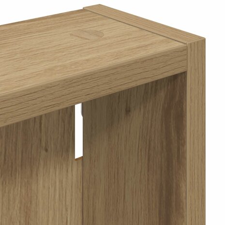 Badkamerwandkast Artisanaal eiken 30 x 10 x 60,5 cm 9