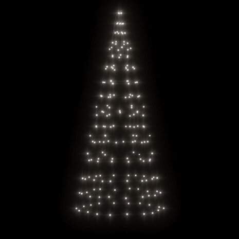 LED-kerstboom 200 LED's koud wit 180 cm 8