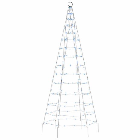 LED-kerstboom 200 LED's 180 cm blauw 3