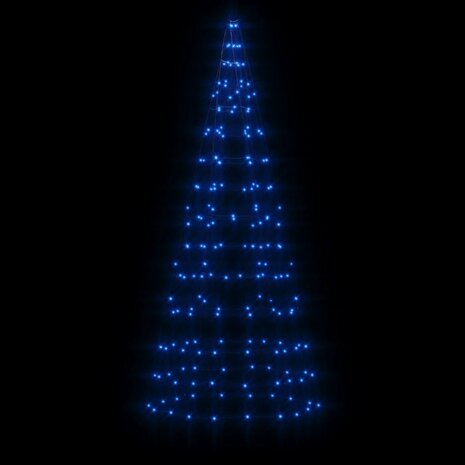 LED-kerstboom 200 LED's 180 cm blauw 8