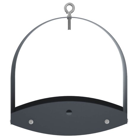 Hangend vogelvoederhuisje Staal Antraciet 3