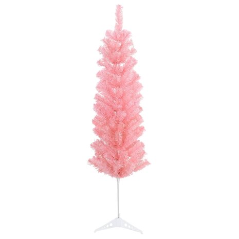 Kunstkerstboom 120 cm PVC en staal Roze 3