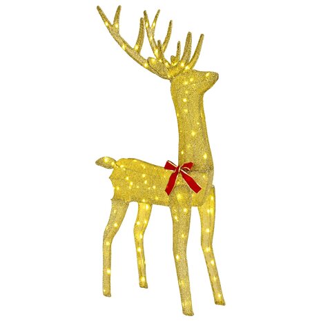 3D Kerst Rendier LOVIISA 140 LED's Warmwit 70 x 26 x 128 cm 2