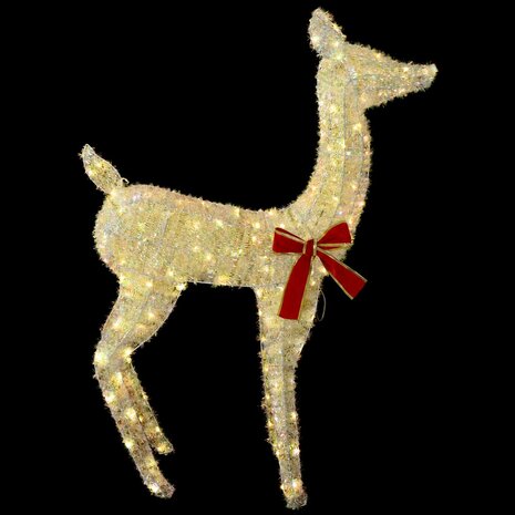 3D Kerst Rendier LOVIISA 110 LED's Warmwit 70 x 26 x 100 cm 4