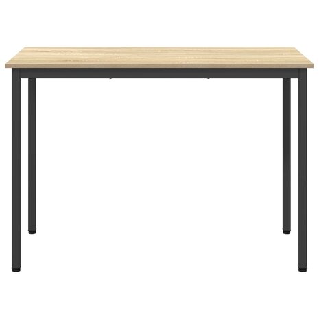 Eettafels 110 x 55 x 75 cm Bewerkt hout Sonoma Eiken 5