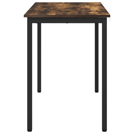 Eettafels 110 x 55 x 75 cm Bewerkt hout Gerookt eiken 6