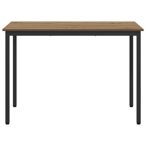 Eettafels 110 x 55 x 75 cm Bewerkt hout Artisanaal eiken 5