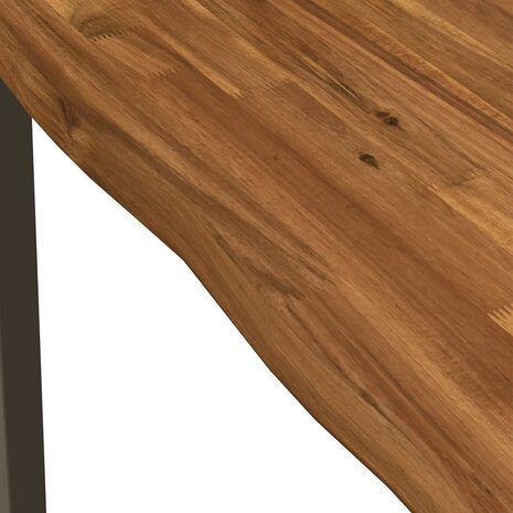 Live Edge Eettafel 60 x 55 x 75 cm Massief Acaciahout 6