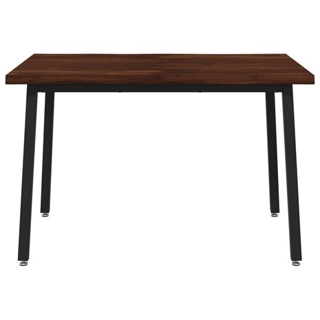 Live Edge Eettafel 90 x 55 x 75 cm Massief Acaciahout 4