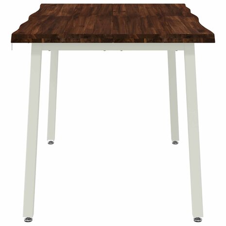 Live Edge Eettafel 90 x 55 x 75 cm Massief Acaciahout 5