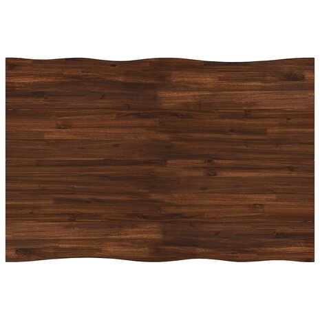 Live Edge Eettafel 90 x 55 x 75 cm Massief Acaciahout 6