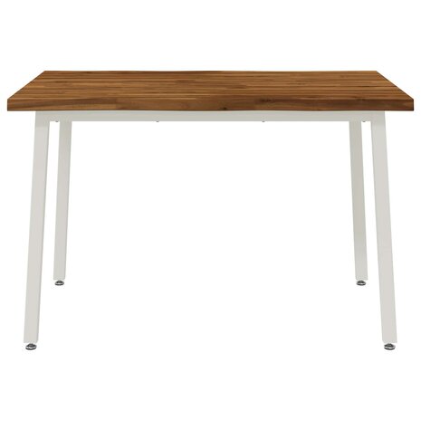Live Edge Eettafel 90 x 55 x 75 cm Massief Acaciahout 4