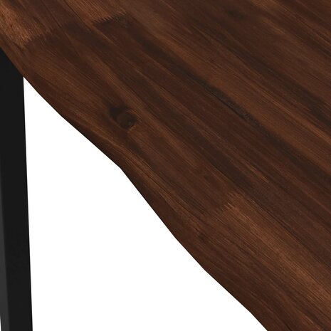 Live Edge Eettafel 70 x 70 x 75 cm Massief Acaciahout 6