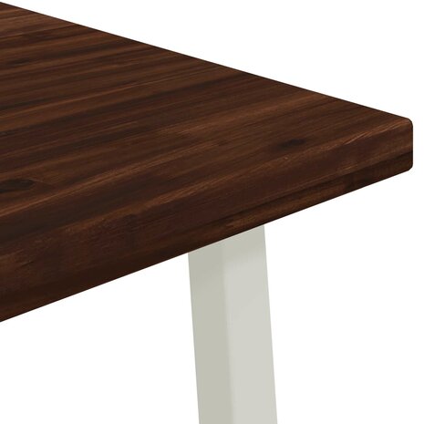 Vierkante Eettafel 60 x 55 x 75 cm Massief Acaciahout 5