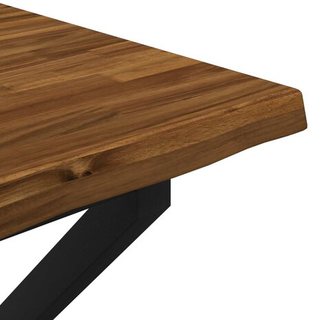 Live Edge Eettafel 60 x 55 x 75 cm Massief Acaciahout 5