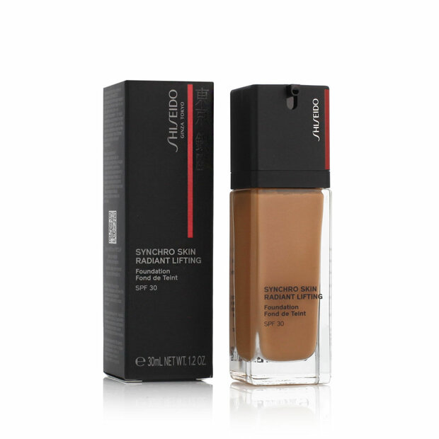 Vloeibare Foundation Shiseido Synchro Skin Radiant Lifting N&ordm; 420 Bronze Spf 30 30 ml 1