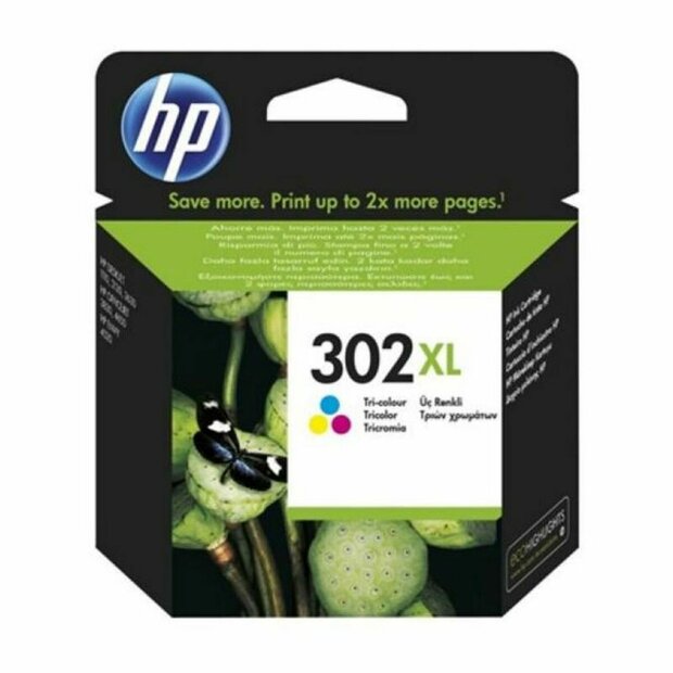 Compatibele inktcartridge HP 302XL Geel Cyaan Magenta Tricolor 1