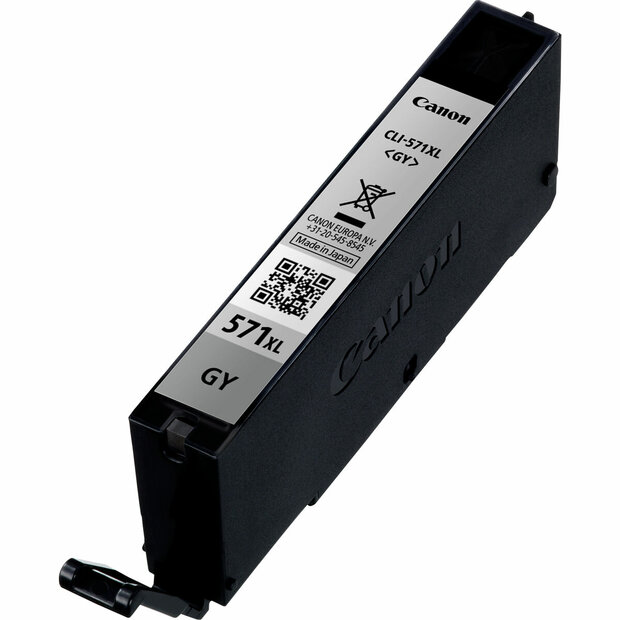 Originele inktcartridge Canon CLI-571GY XL Grijs 1
