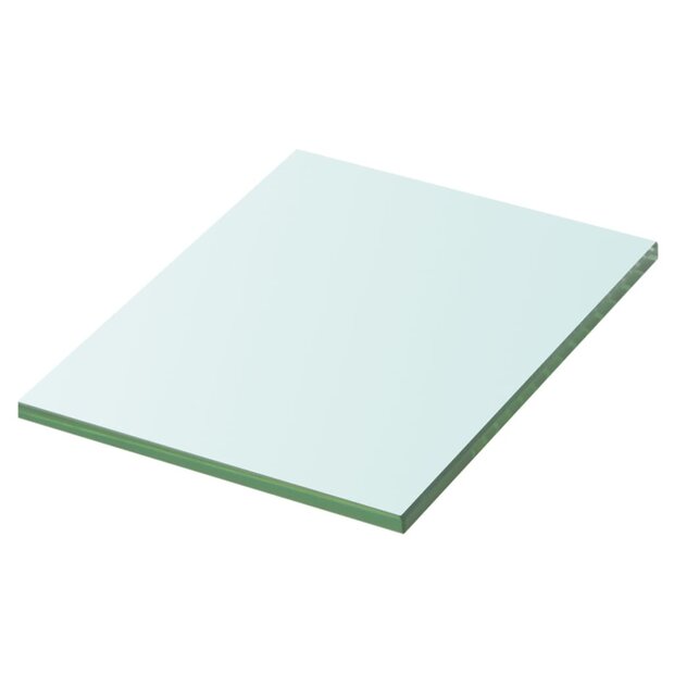 Wandschap transparant 20x15 cm glas 1