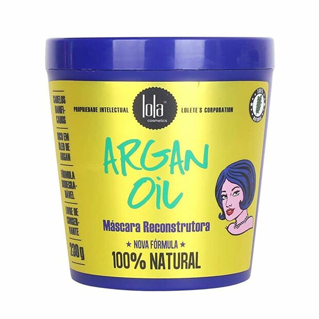 Herstellend haarmasker Lola Cosmetics Argan Oil 230 g 1