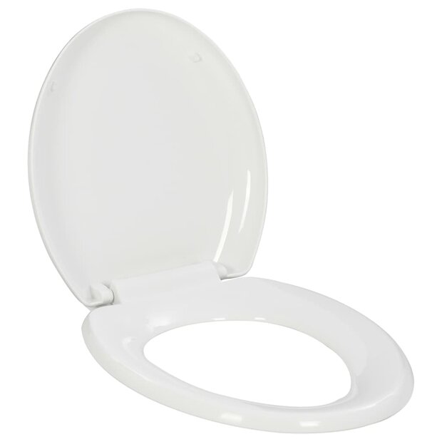 Toiletbril soft-close met quick-release ontwerp wit 1