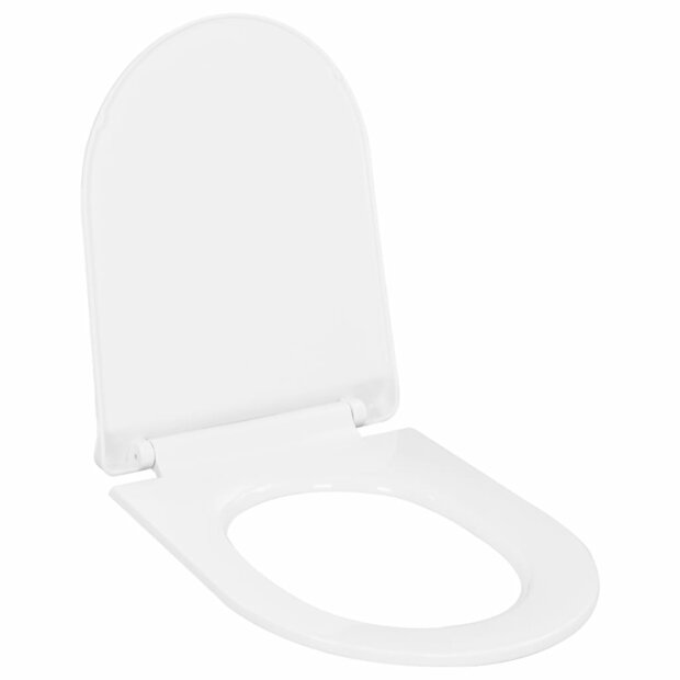 Toiletbril soft-close met quick-release ontwerp wit 1