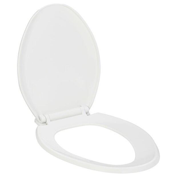 Toiletbril soft-close met quick-release ontwerp wit 1