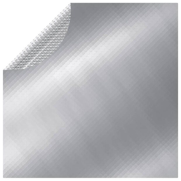 Zwembadhoes 455 cm PE zilverkleurig 1
